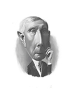 Cartoon: John D. Rockefeller (small) by rocksaw tagged john,rockefeller