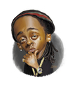 Cartoon: Lil Wayne (small) by rocksaw tagged caricature,lil,wayne
