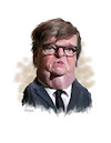 Cartoon: Michael Moore (small) by rocksaw tagged michael,moore