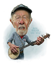 Cartoon: Peter Seeger (small) by rocksaw tagged peter,seeger