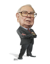 Cartoon: Warren Buffett (small) by rocksaw tagged caricature,study,warren,buffett