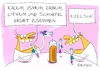 Cartoon: Chemie (small) by Holga Rosen tagged bier,kölsch,chemie,panschen