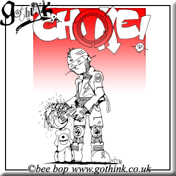 Cartoon: Gothink Gallery Two (medium) by gothink tagged comic,criminals,evolution,noodles,goth,punk,rock,cyberpunk,steampunk,music,bands,animated,animation,cartoon,comix,underground,alternative,art,space