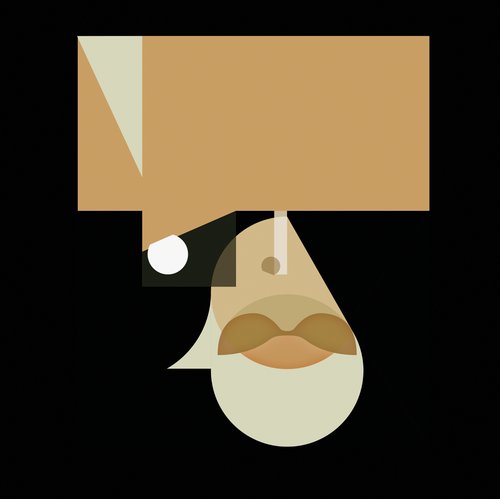 Cartoon: Klaus Kinski (medium) by Michele Rocchetti tagged klaus,kinski,werner,herzog,actor,abstract,movies,nosferatu,vectors,digital