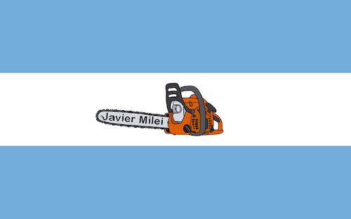 Cartoon: Argentina (medium) by ismail dogan tagged argentina