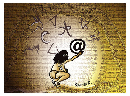 Cartoon: WORLD LANGUAGES (medium) by ismail dogan tagged dünya,dilleri