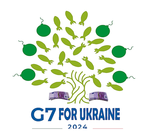 Cartoon: G7 ITALIA 2024 (medium) by ismail dogan tagged g7,italia,2024