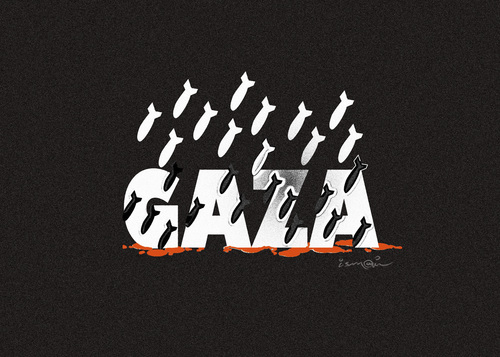 Cartoon: Gaza (medium) by ismail dogan tagged gaza