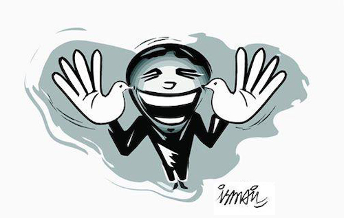 Cartoon: Peace (medium) by ismail dogan tagged international,day,of,peace
