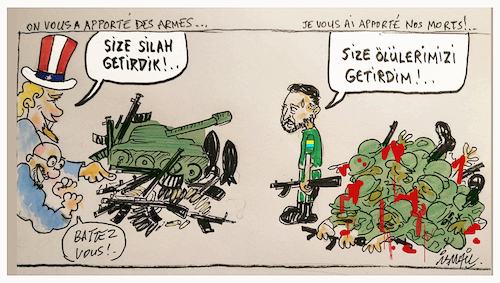 Cartoon: Ukraine (medium) by ismail dogan tagged ukraine,war