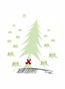Cartoon: christmas tree ! (small) by ismail dogan tagged christmas,tree