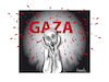 Cartoon: Gaza (small) by ismail dogan tagged gaza