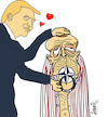 Cartoon: Love (small) by ismail dogan tagged trump