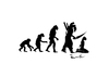 Cartoon: theory of evolution !.. (small) by ismail dogan tagged evolution