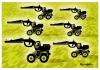 Cartoon: TRACTEURS (small) by ismail dogan tagged agriculteurs,europeens