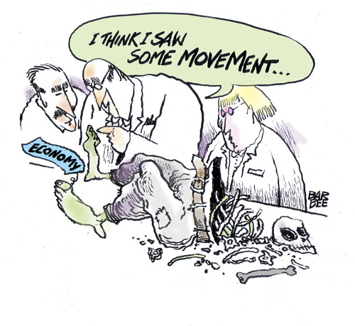 Cartoon: a twitch (medium) by barbeefish tagged economy