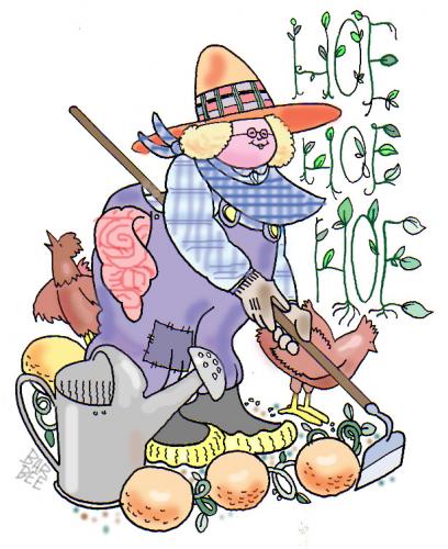 Cartoon: gardener (medium) by barbeefish tagged gardener,