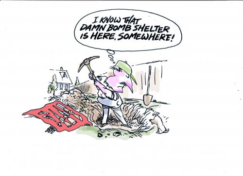 Cartoon: GUN BAN COMING (medium) by barbeefish tagged obama