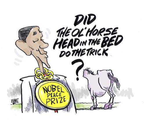Cartoon: the fix (medium) by barbeefish tagged obama