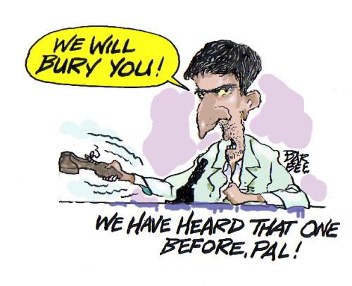 Cartoon: UN (medium) by barbeefish tagged iran