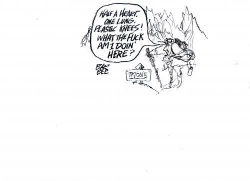 Cartoon: VACATION (medium) by barbeefish tagged gasp
