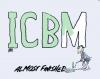 Cartoon: ICBM from IRAN (small) by barbeefish tagged icbm