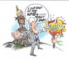 Cartoon: political (small) by barbeefish tagged wmd,