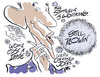 Cartoon: SMOKE (small) by barbeefish tagged obama