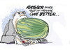Cartoon: the WATERMELLON (small) by barbeefish tagged exposed