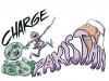 Cartoon: throw cash (small) by barbeefish tagged obama