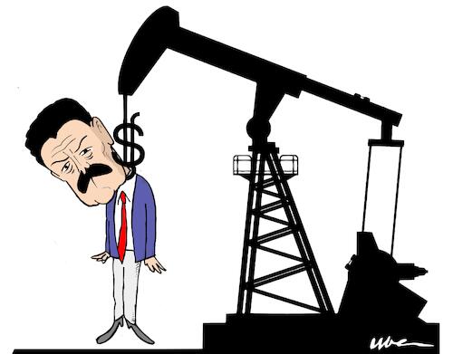 Cartoon: maduro (medium) by uber tagged maduro,venezuela,oil,dollar,maduro,venezuela,oil,dollar