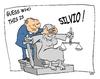 Cartoon: EASY QUESTION (small) by uber tagged italya italy berlusconi justitia