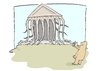 Cartoon: METAMORPHOSIS (small) by uber tagged greece,financial,crisis,euro