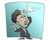 Cartoon: TURBANTE (small) by uber tagged iran,khatami,pace,peace