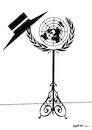 Cartoon: YOU CAN LEVE YOUR HAT ON (small) by uber tagged onu,trump