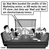 Cartoon: Mad Men (small) by cartoonsbyspud tagged cartoon,spud,hr,recruitment,office,life,outsourced,marketing,it,finance,business,paul,taylor