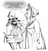 Cartoon: Baron Esterhazy (small) by ian david marsden tagged adel,nobility,ball,gala,dinner,gute,manieren,höflichkeit,