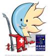 Cartoon: official mascot ski wm 2003 (small) by ian david marsden tagged sankt,moritz,saint,ski,wm,world,champion,mascot,mascotte,maskottchen,sympathieträger,corporate,character,design