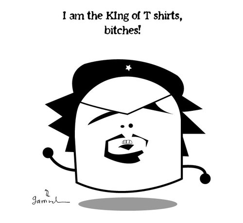 Cartoon: Che Guevara (medium) by Garrincha tagged illustrations