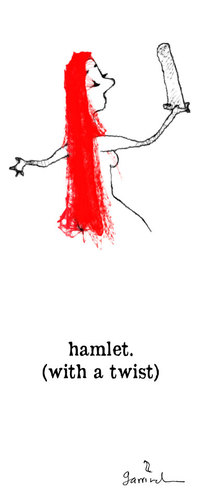Cartoon: Hamlet revisited (medium) by Garrincha tagged sketch