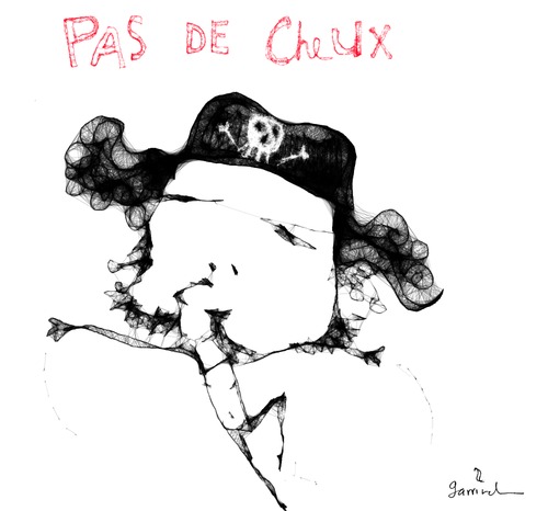 Cartoon: Pas de Cheux (medium) by Garrincha tagged art