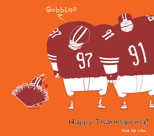 Cartoon: Thanksgiving. (medium) by Garrincha tagged greeting,card