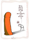 Cartoon: arrogant (small) by Garrincha tagged sex