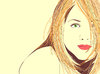 Cartoon: Jennifer Aniston (small) by Garrincha tagged vector,illustration