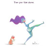 Cartoon: Two for the show. (small) by Garrincha tagged ilos