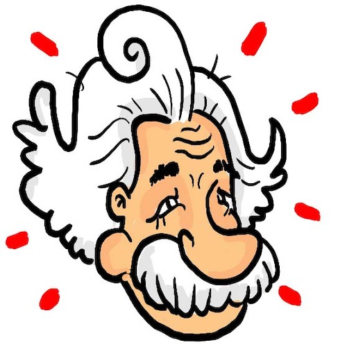 Cartoon: Einstein (medium) by darix73 tagged einstein