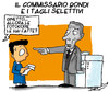 Cartoon: Tagli selettivi (small) by darix73 tagged bondi,tagli,darix