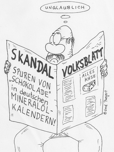 Cartoon: Weihnachtskalender (medium) by boogieplayer tagged pressemitteilung