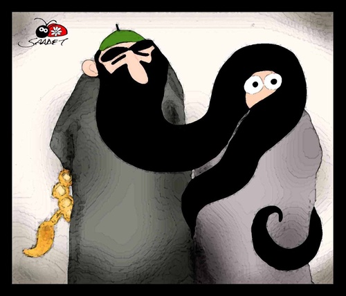 Cartoon: free woman-3 (medium) by saadet demir yalcin tagged syalcin