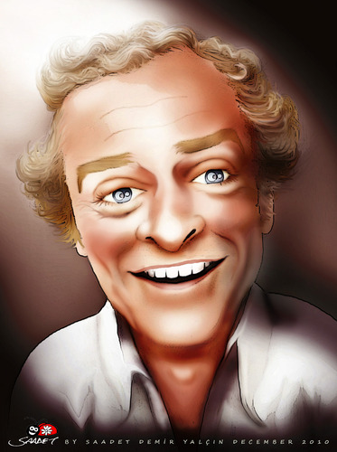 Cartoon: Michael Caine (medium) by saadet demir yalcin tagged michaelcaine,portrait,turkey,syalcin,sdy,saadet